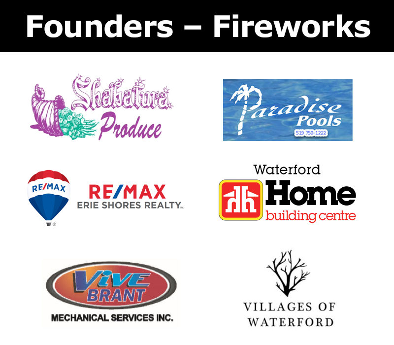 Fireworks Sponsor logos